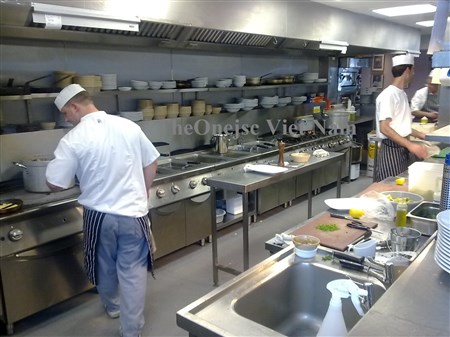 Mô hình bếp inox công nghiệp chuẩn bền đẹp chất lượng tốt